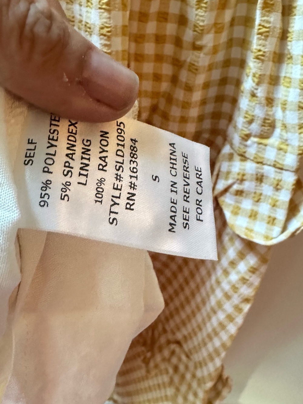 Sweet lemon Picnic Pop Gingham Mini Dress - Picture 8 of 10